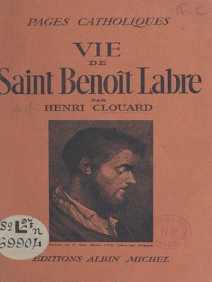 cover image of Vie de Saint Benoît Labre